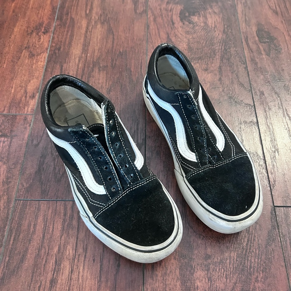 Vans Black and White Women's Sneakers